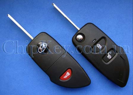 Ключ Hyundai Tucson выкидной (корпус) 2 кнопки, Lamborgini Style