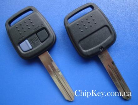 Ключ Nissan  (корпус) 2 кнопки, лезвие nsn14