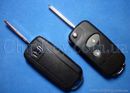 Ключ Honda выкидной (корпус) 2 кнопки