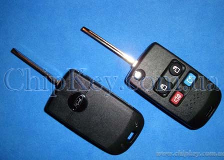 Ключ Ford выкидной (корпус) 4 кнопки