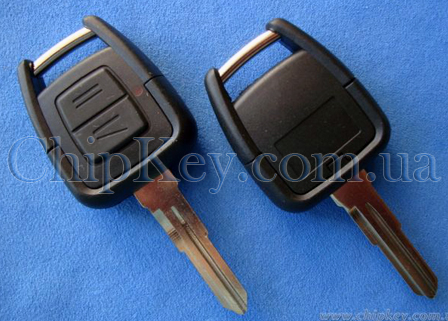 Ключ Opel (корпус) 2 кнопки, лезвие ym28